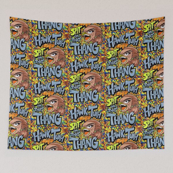 Item preview, Hawk Tuah Spit On That Thang Meme Graffiti Style Quote designed and sold by TheArtOfPat.