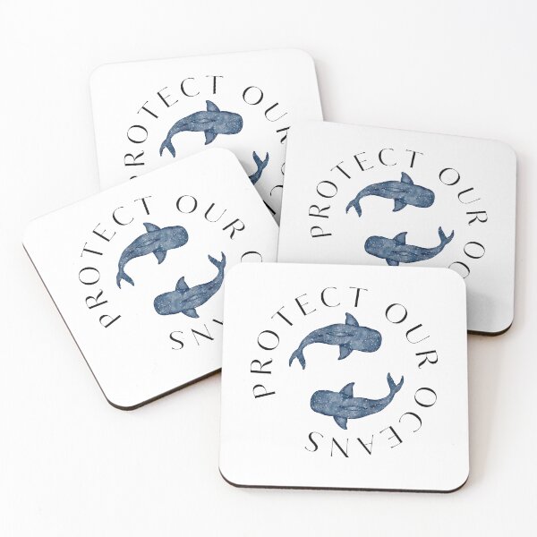 Item preview, Whale sharks, protect our oceans, all profit supports coral reef restoration in the ocean designed and sold by seekingclarity.