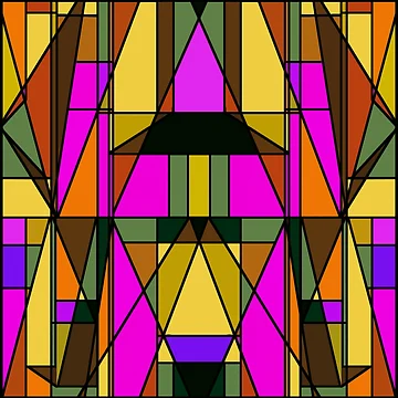 Artwork thumbnail, Stained Glass Window Design by Elizabeth Austin-Craig