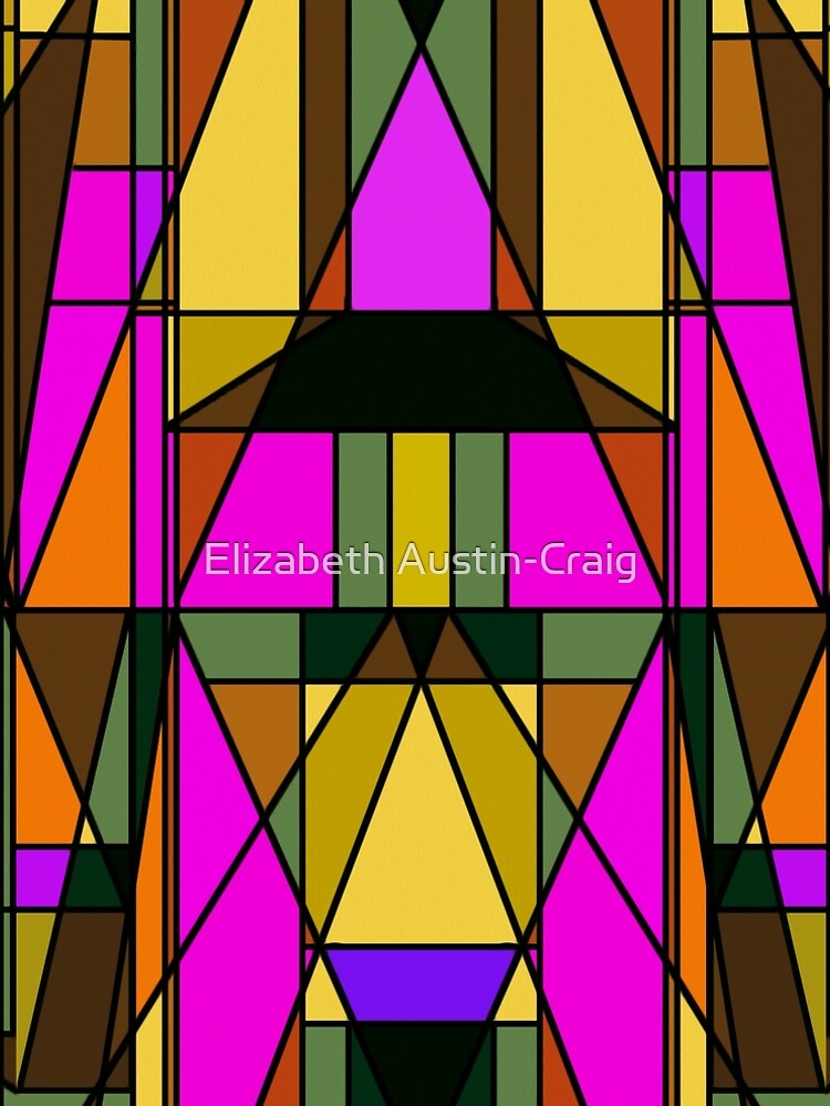 Thumbnail 5 of 5, A-Line Dress, Stained Glass Window Design designed and sold by Rosh.