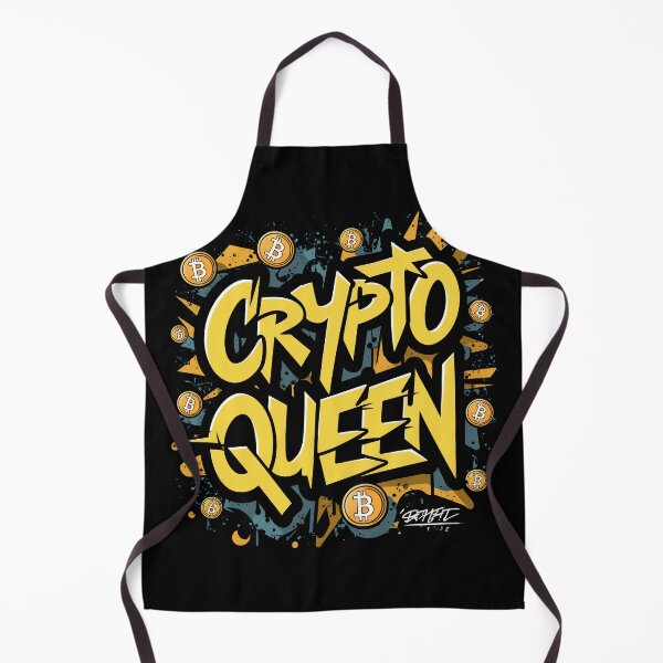 Item preview, Crypto Queen Bitcoin HODLer Cryptocurrency Enthusiast Design designed and sold by RadDeck.