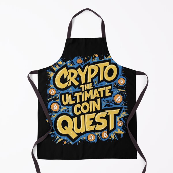 Item preview, Crypto The Ultimate Coin Quest Bitcoin Wealth Crypto Investment Design designed and sold by RadDeck.