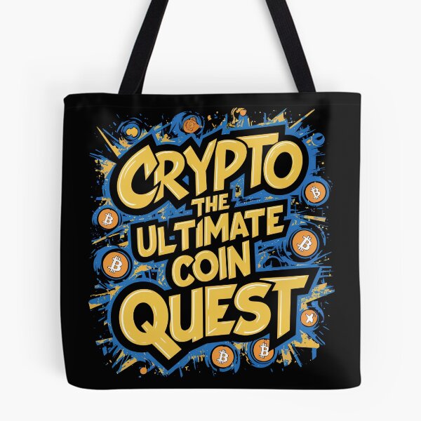 Item preview, Crypto The Ultimate Coin Quest Bitcoin Wealth Crypto Investment Design designed and sold by RadDeck.