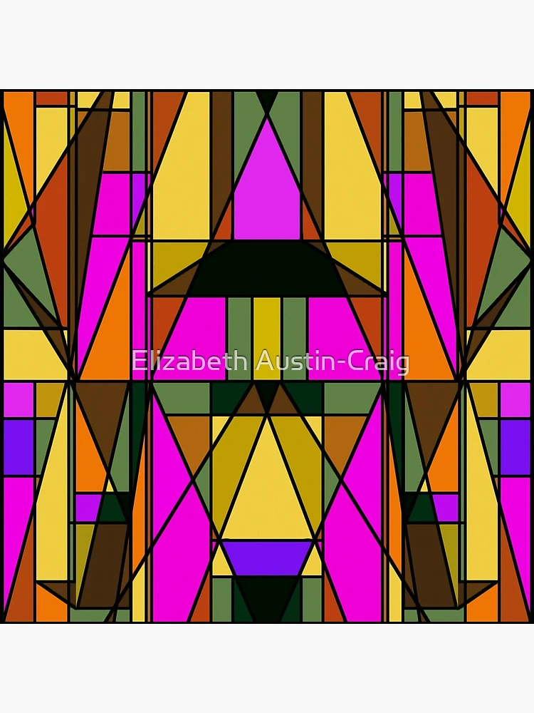 Thumbnail 5 of 5, Acrylic Block, Stained Glass Window Design designed and sold by Elizabeth Austin-Craig.