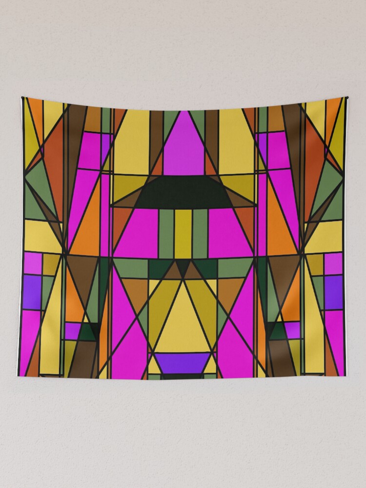 Thumbnail 2 of 3, Tapestry, Stained Glass Window Design designed and sold by Rosh.