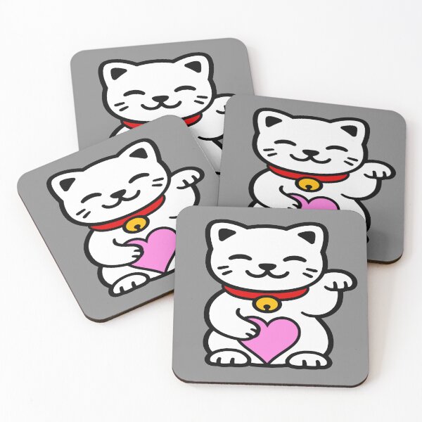 Item preview, Lucky Cat With Valentine Heart designed and sold by Anger-Creations.