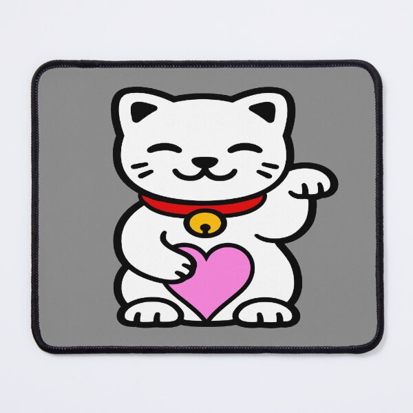 Item preview, Lucky Cat With Valentine Heart designed and sold by Anger-Creations.