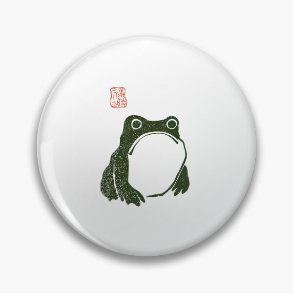 Item preview, Matsumoto Hoji Grumpy Frog  designed and sold by Ilinoa.