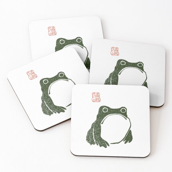 Item preview, Matsumoto Hoji Grumpy Frog  designed and sold by Ilinoa.