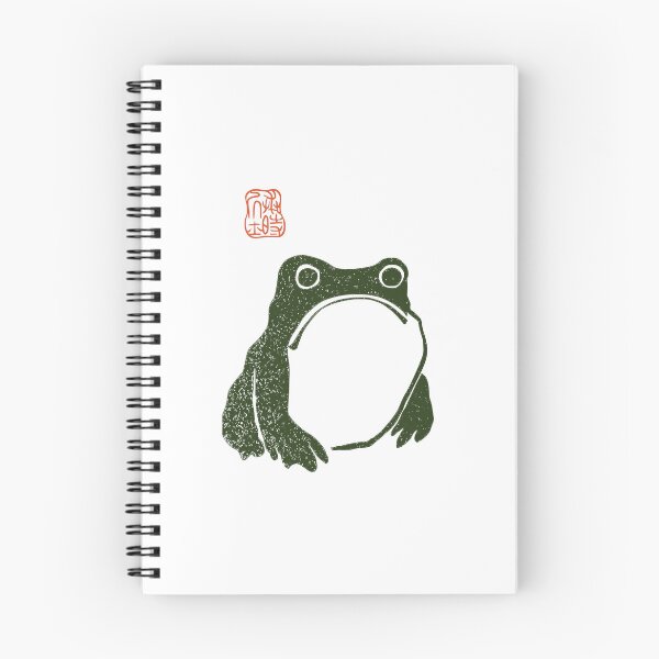Item preview, Matsumoto Hoji Grumpy Frog  designed and sold by Ilinoa.