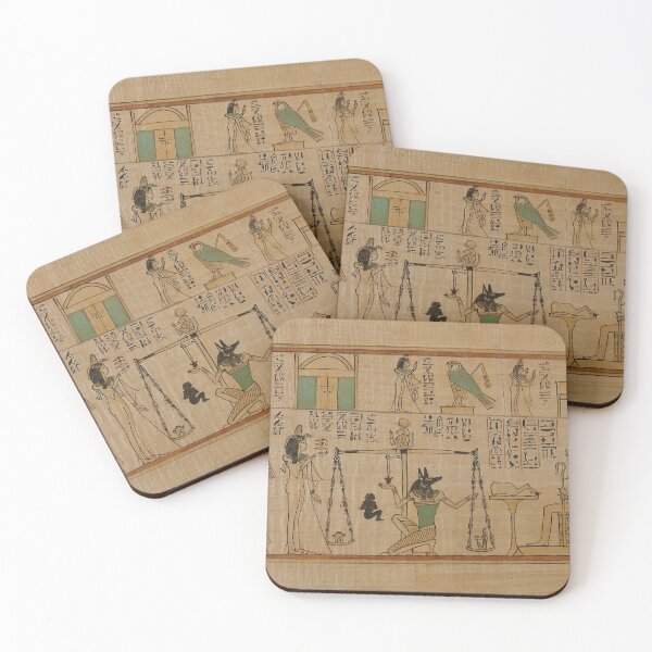 Item preview, Book of the Dead: Osiris Weighing the Heart  designed and sold by AnimaliaStar.