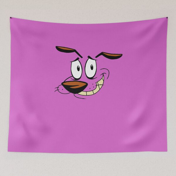 Item preview, courage dog face  designed and sold by Blck-Acid-Devil.