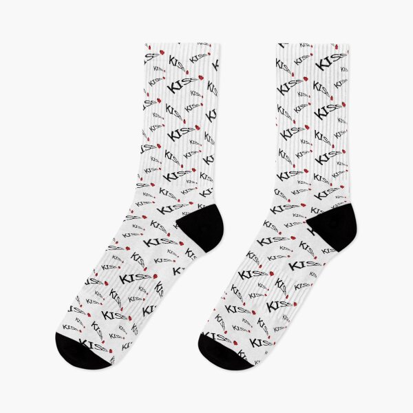 Item preview, Composition of the text "kisses" and hearts designed and sold by ZorianArt.