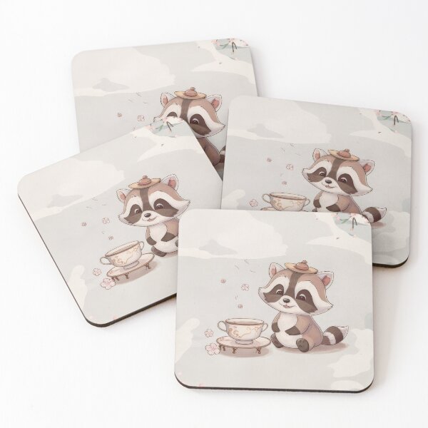 Item preview, Tea Time red pander designed and sold by Vklu.