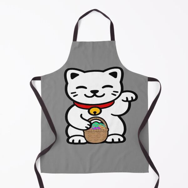 Item preview, Lucky Cat with Easter Basket designed and sold by Anger-Creations.