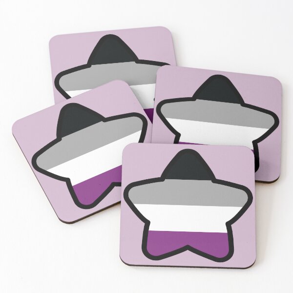 Item preview, Asexual Flag Star designed and sold by deadbeatprince-typography.