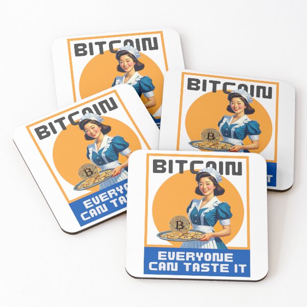Item preview, Bitcoin waitress girl,Btc Art,BTC,Bitcoin,Bitcoin Art,BTC art poster  designed and sold by 1SINGHA.