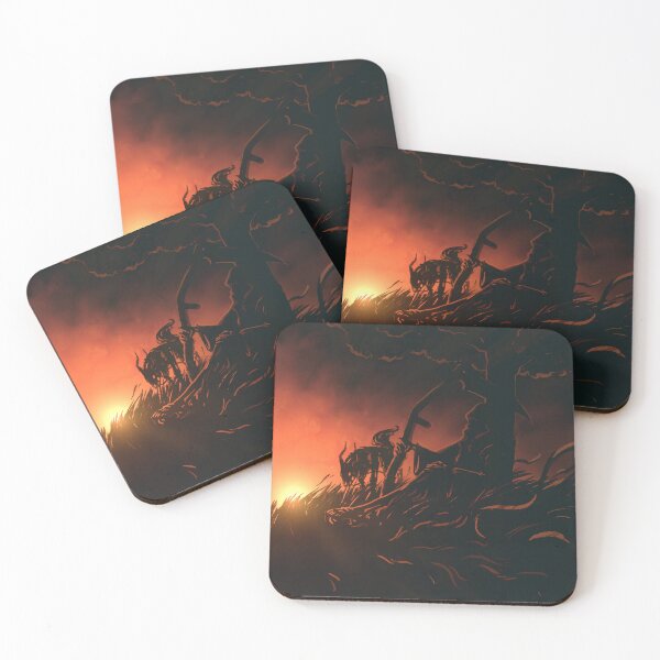 Item preview, death reclines designed and sold by Urvogel Arts.