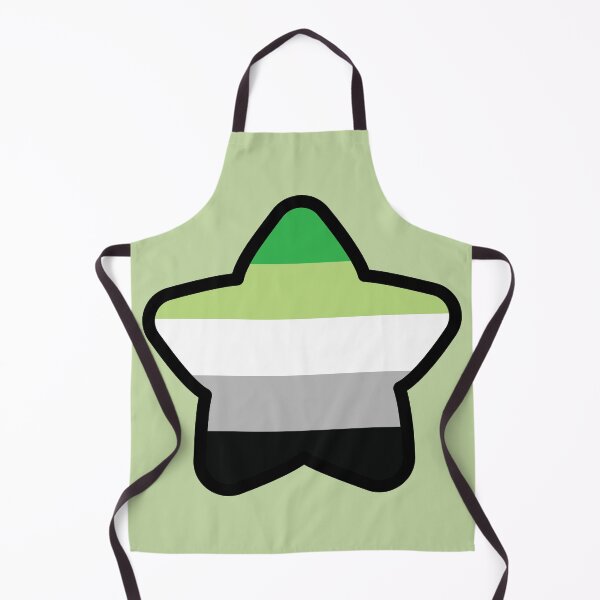 Item preview, Aromantic Flag Star designed and sold by deadbeatprince-typography.