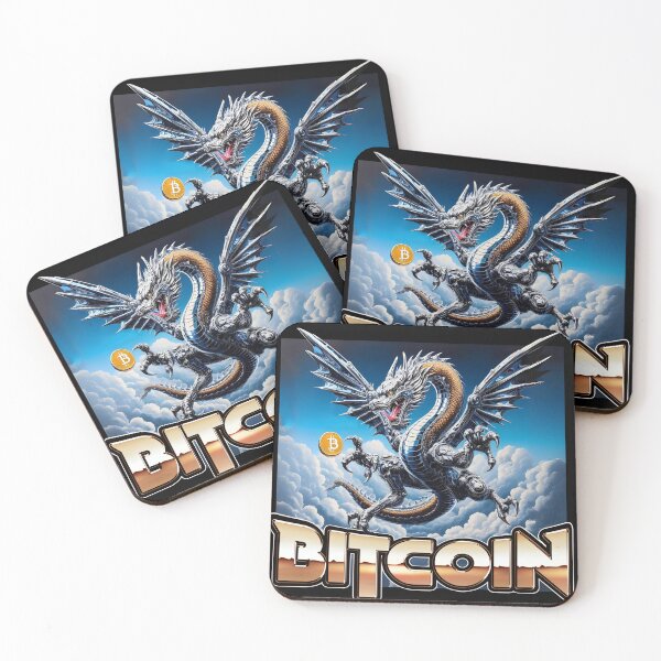 Item preview, BTC with Dragon,Btc dragon,BTC,Bitcoin,Bitcoin Art designed and sold by 1SINGHA.
