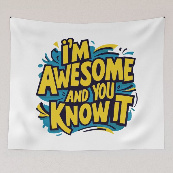 Item preview, I'm Awesome and You Know It designed and sold by necakaranfil.