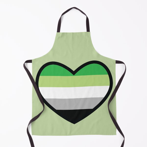 Item preview, Aromantic Flag Heart designed and sold by deadbeatprince-typography.