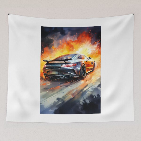 Item preview, Inferno on Wheels Mercedes AMG GT designed and sold by RevUpDesign.
