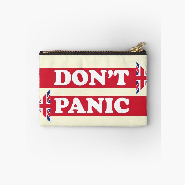 Item preview, Corporal Jones Don't Panic Quote designed and sold by Meta Cortex.
