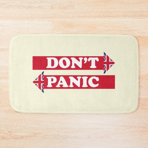 Item preview, Corporal Jones Don't Panic Quote designed and sold by Meta Cortex.