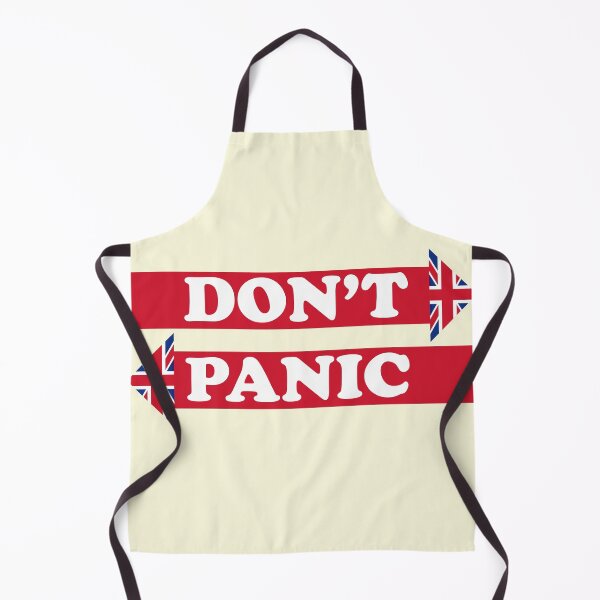 Item preview, Corporal Jones Don't Panic Quote designed and sold by McPod.