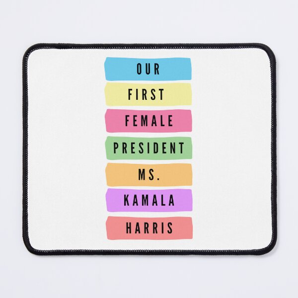 Item preview, OUR FIRST FEMALE PRESIDENT MS. KAMALA HARRIS designed and sold by Flirt-Teez.