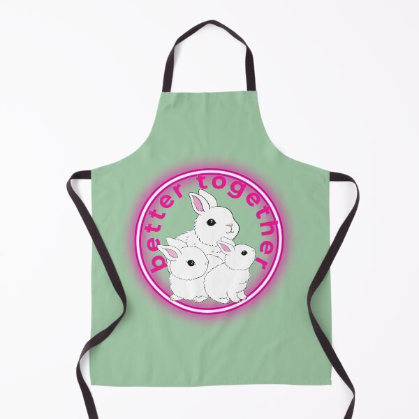 Item preview, Better together 3 white rabbits designed and sold by agamilion.