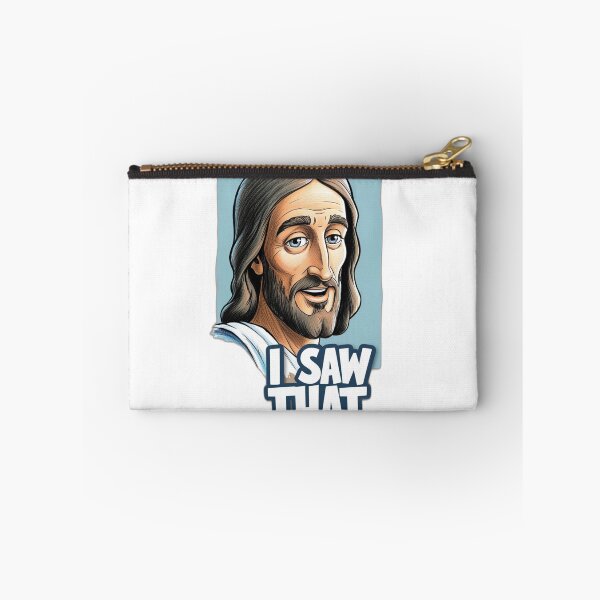 Item preview, Jesus I Saw That Meme Sticker | Funny Jesus Christ Meme | Religious Humor designed and sold by Trend-Seller.
