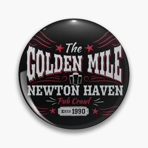 Item preview, The Golden Mile - Newton Haven Pub Crawl designed and sold by McPod.