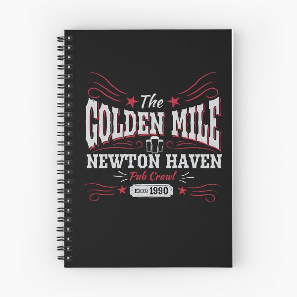Item preview, The Golden Mile - Newton Haven Pub Crawl designed and sold by Meta Cortex.