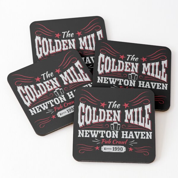 Item preview, The Golden Mile - Newton Haven Pub Crawl designed and sold by McPod.