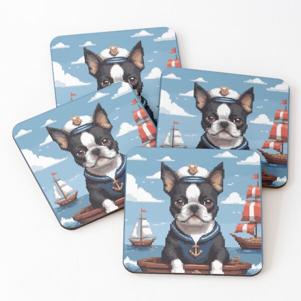 Item preview, Sailor Boston Terriers... Well, I Guess Anything Is Possible designed and sold by Hall-O-Gram.