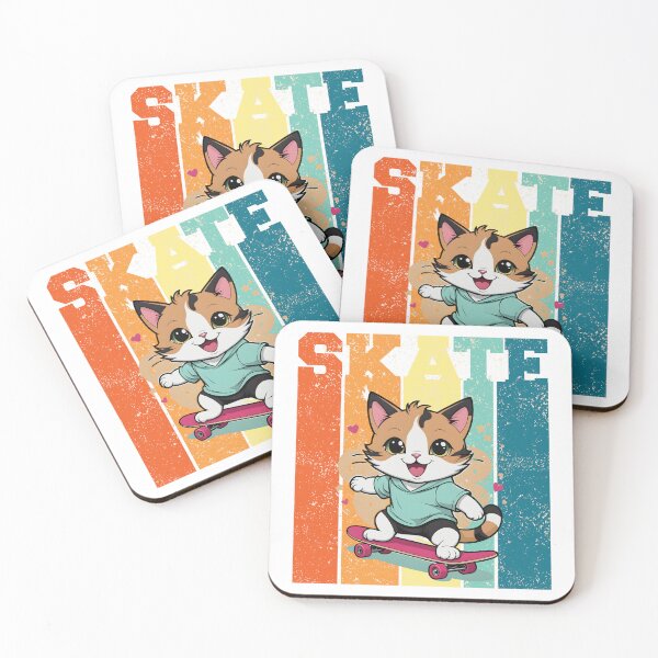 Item preview, SKATE CAT designed and sold by misbahsiro.