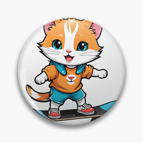 Item preview, cat skate designed and sold by misbahsiro.