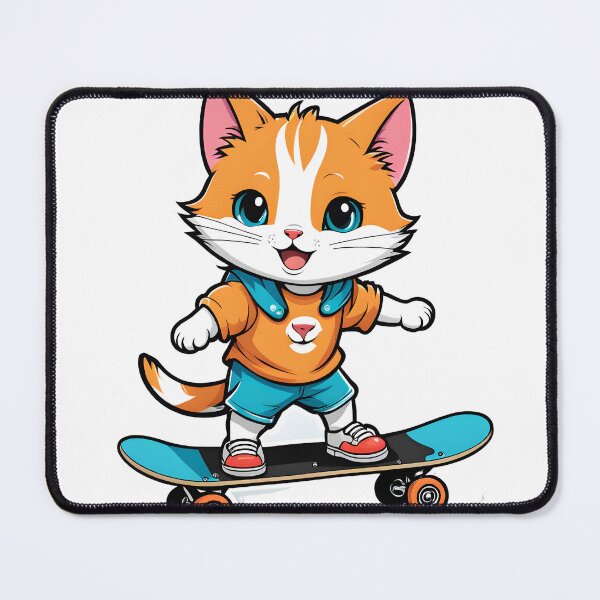 Item preview, cat skate designed and sold by misbahsiro.