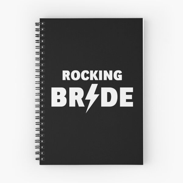 Item preview, Rocking Bride (Hen Night / Bachelorette Party / Heavy Metal / White) designed and sold by MrFaulbaum.