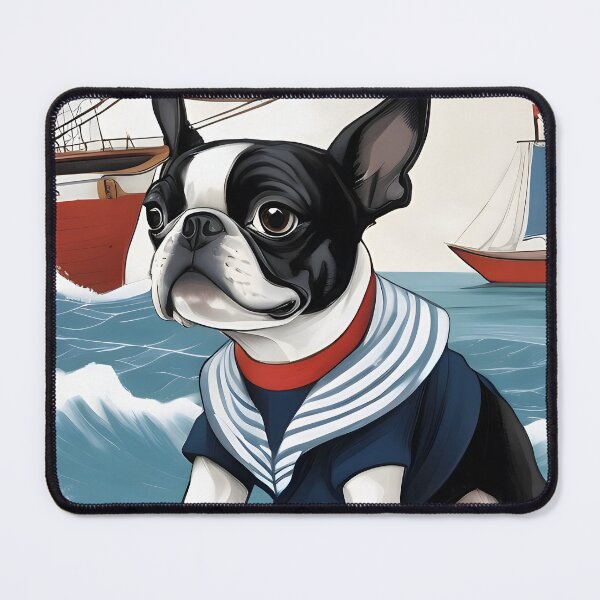 Item preview, Sailor Boston Terriers.... Well, I Guess It Could Happen  designed and sold by Hall-O-Gram.