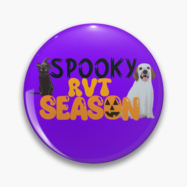 Artikelvorschau, RVT Gruselsaison mit Katze und Hund entworfen und verkauft von RandomBubble34.