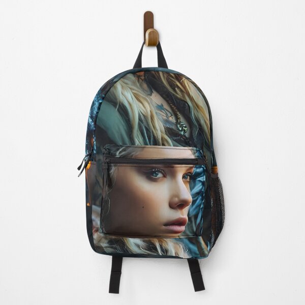 Item preview, Blonde Girl with her Blue Dragon v3 designed and sold by Marcicev-Bojan.