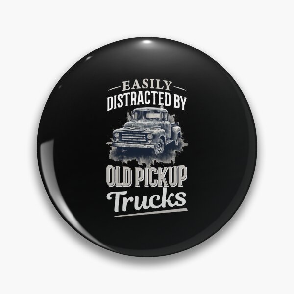 Artikelvorschau, Easily Distracted By Old Pickup Trucks Old American Pickup entworfen und verkauft von farhanhafeez.