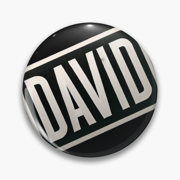 Artikelvorschau, Personalisierter "DAVID" Namensaufkleber entworfen und verkauft von Kacper Ferfecki.