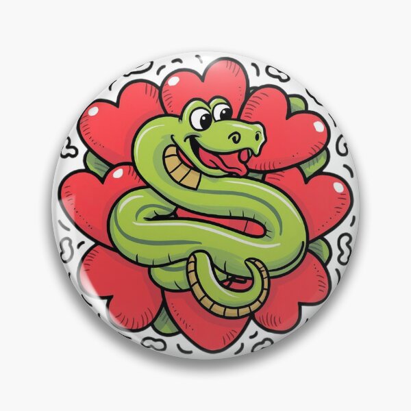 Item preview, Snake hearts  designed and sold by itsfoow.