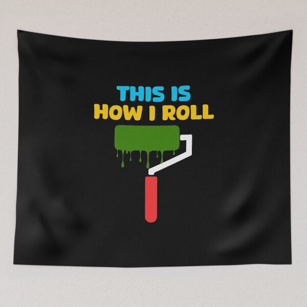 Item preview, Professional Painter Paint Roller Paint Worker Painting Nerd designed and sold by farhanhafeez.