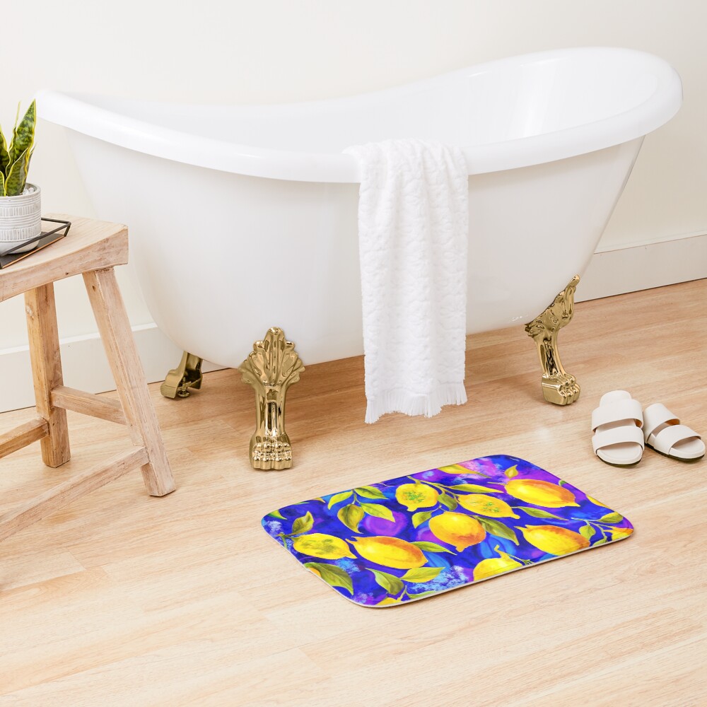 Item preview, Bath Mat designed and sold by patterncrow.