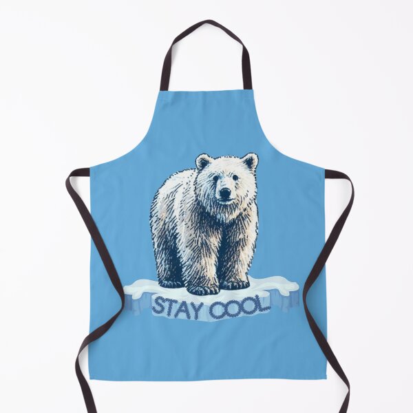 Item preview, The Polar Bear to Stay Cool designed and sold by EllyArtStudio.